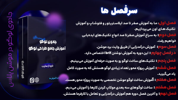 جادوی لوگو آموزش جامع طراحی لوگو - Image 3